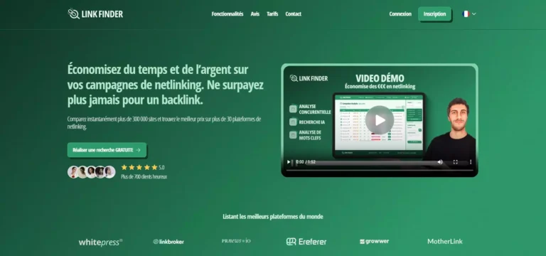 Link Finder : acheter des backlinks au meilleur prix